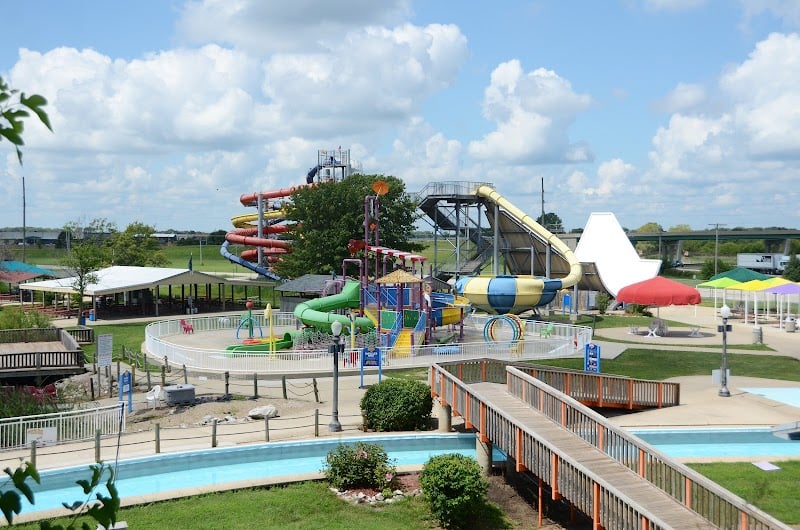 Knight's Action Park-Splash banner