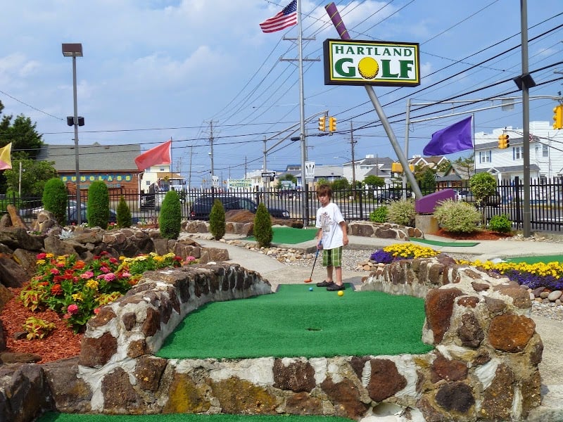 Hartland Miniature Golf-Arcade banner