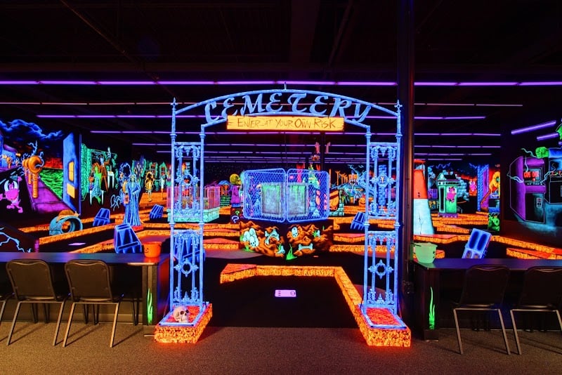 Monster Mini Golf banner