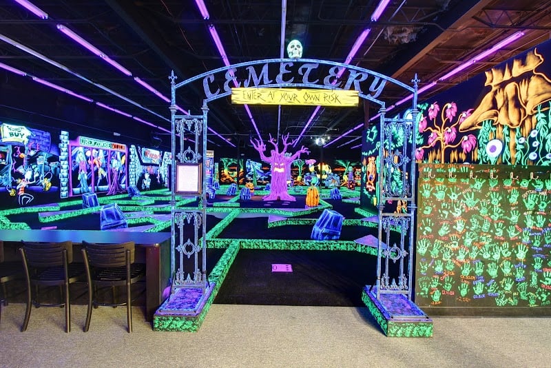 Monster Mini Golf banner