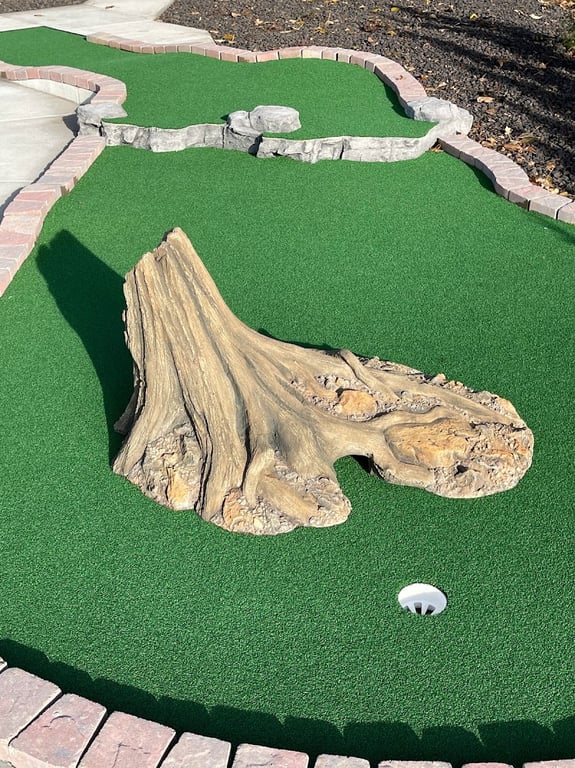 Sam’s Mini Golf banner