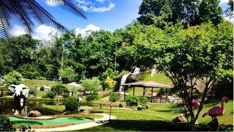 Tropical Gardens Mini Golf banner