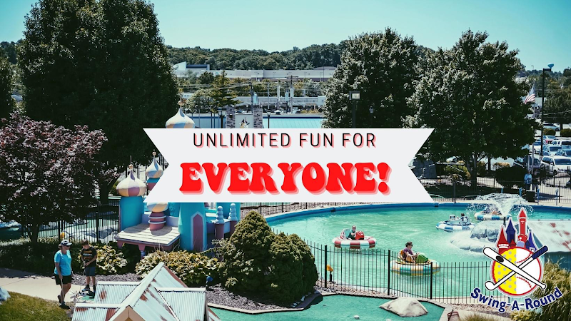 Swing-A-Round Fun Town banner