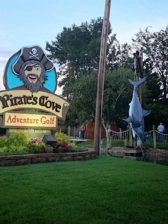 Pirate's Cove Adventure Golf banner