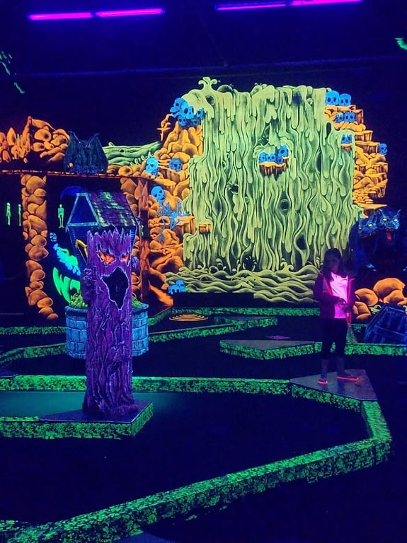 Monster Mini Golf banner