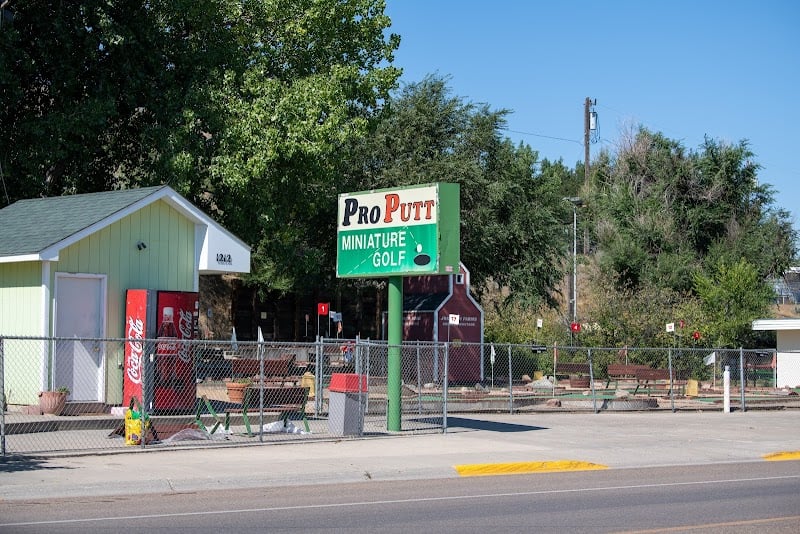 Pro Putt Mini Golf banner