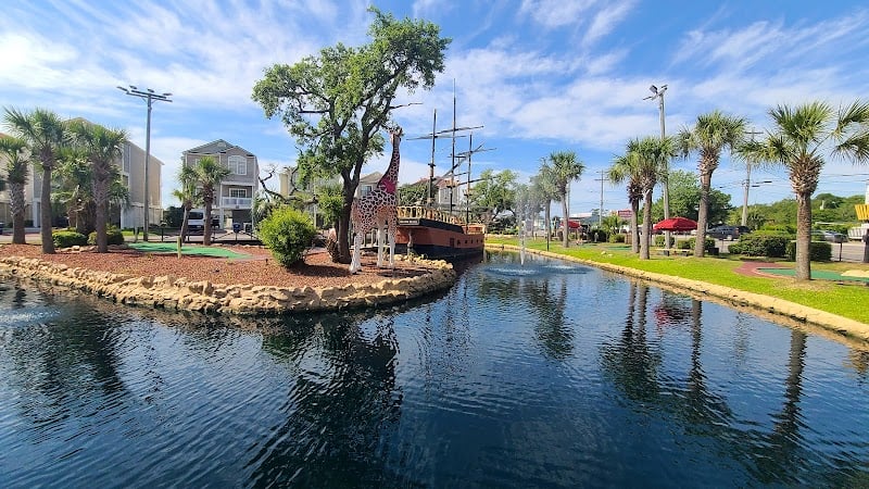 Black Pearl Mini Golf banner