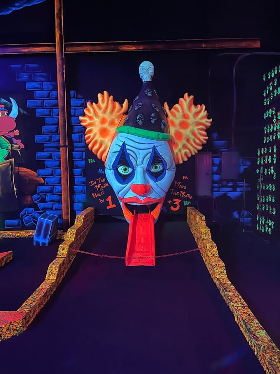 Monster Mini Golf banner