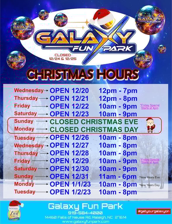 Galaxy Fun Park banner
