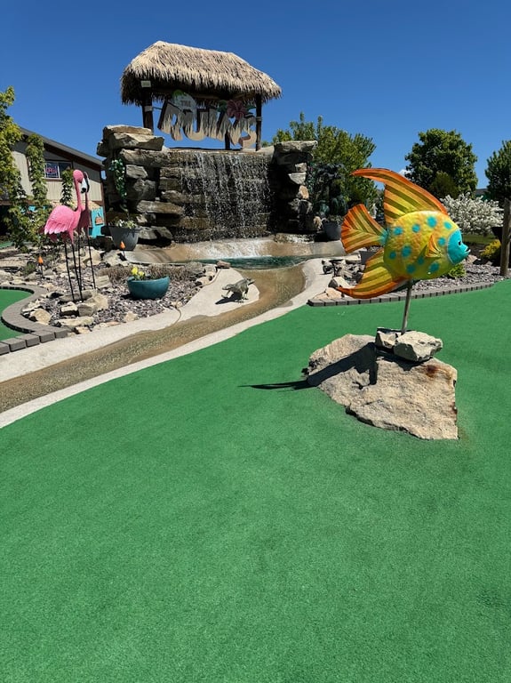 The Ruins Adventure Mini Golf & Ice Cream banner