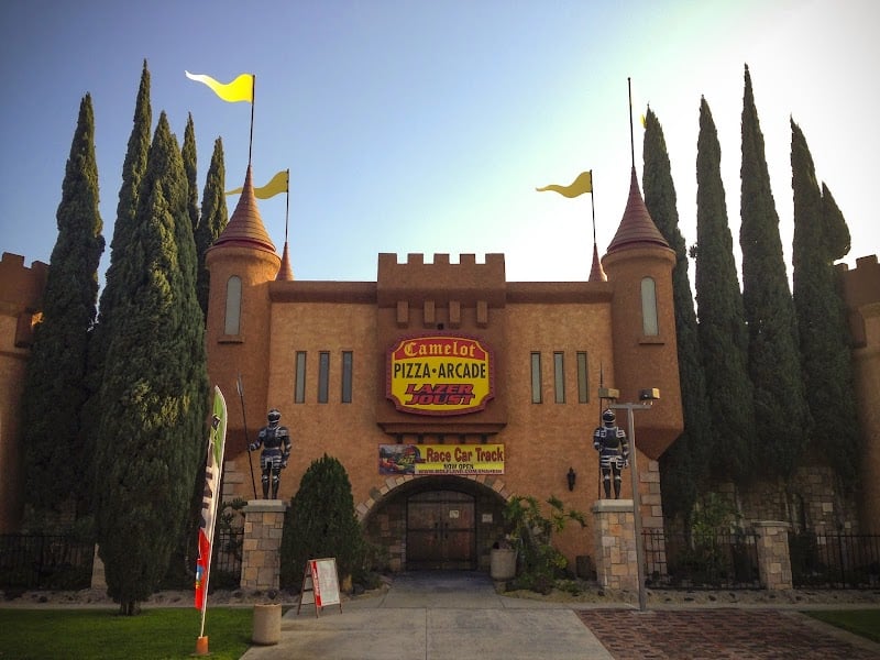 Golfland Anaheim Camelot banner