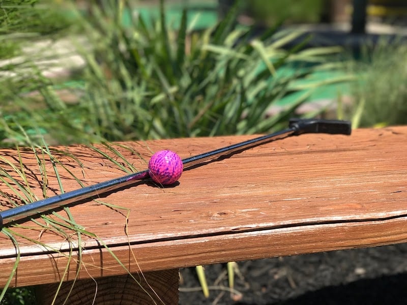 Pirate Island Miniature Golf banner