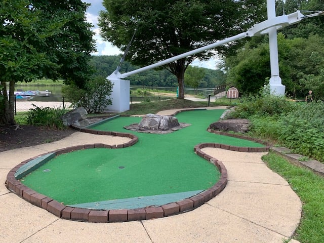 Lucky Duck Miniature Golf Course banner