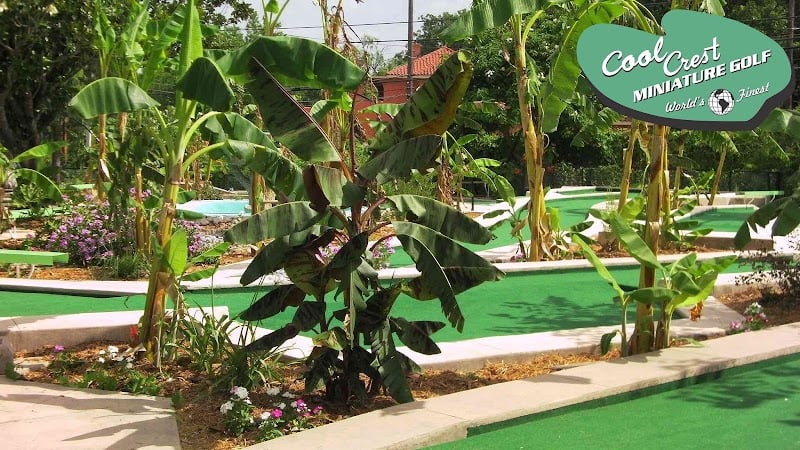 Cool Crest Miniature Golf Course banner