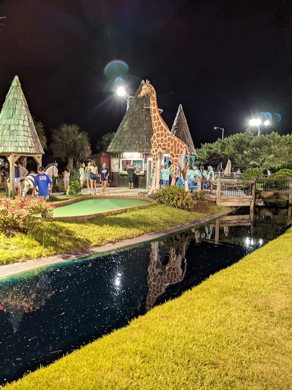 River Country Mini Golf banner