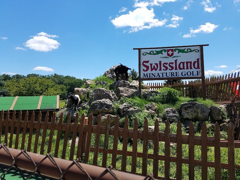Swissland Miniature Golf banner