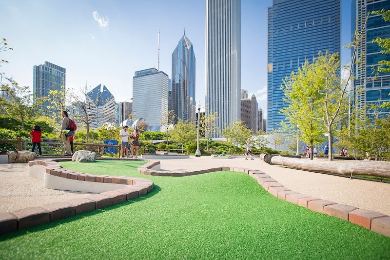 City Mini Golf banner