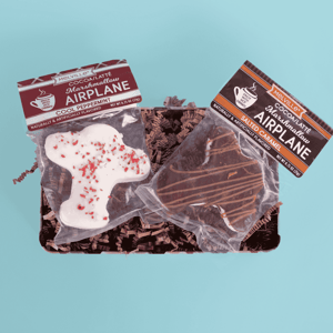 Airplane Marshmallow Cocoa Toppers