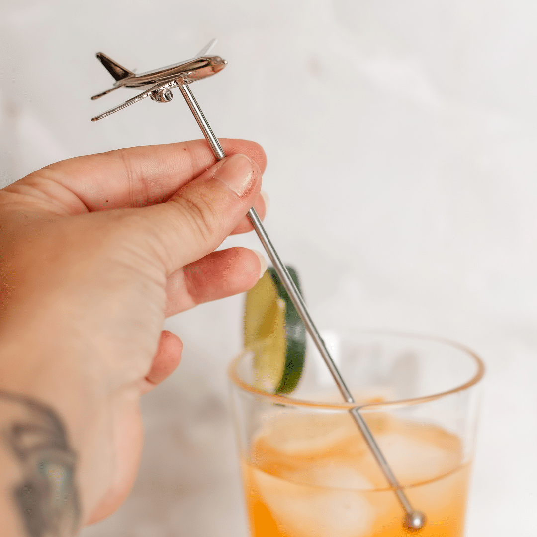 Airplane Stir Stick (Set of 2) Now in Two Sizes! - Image 5