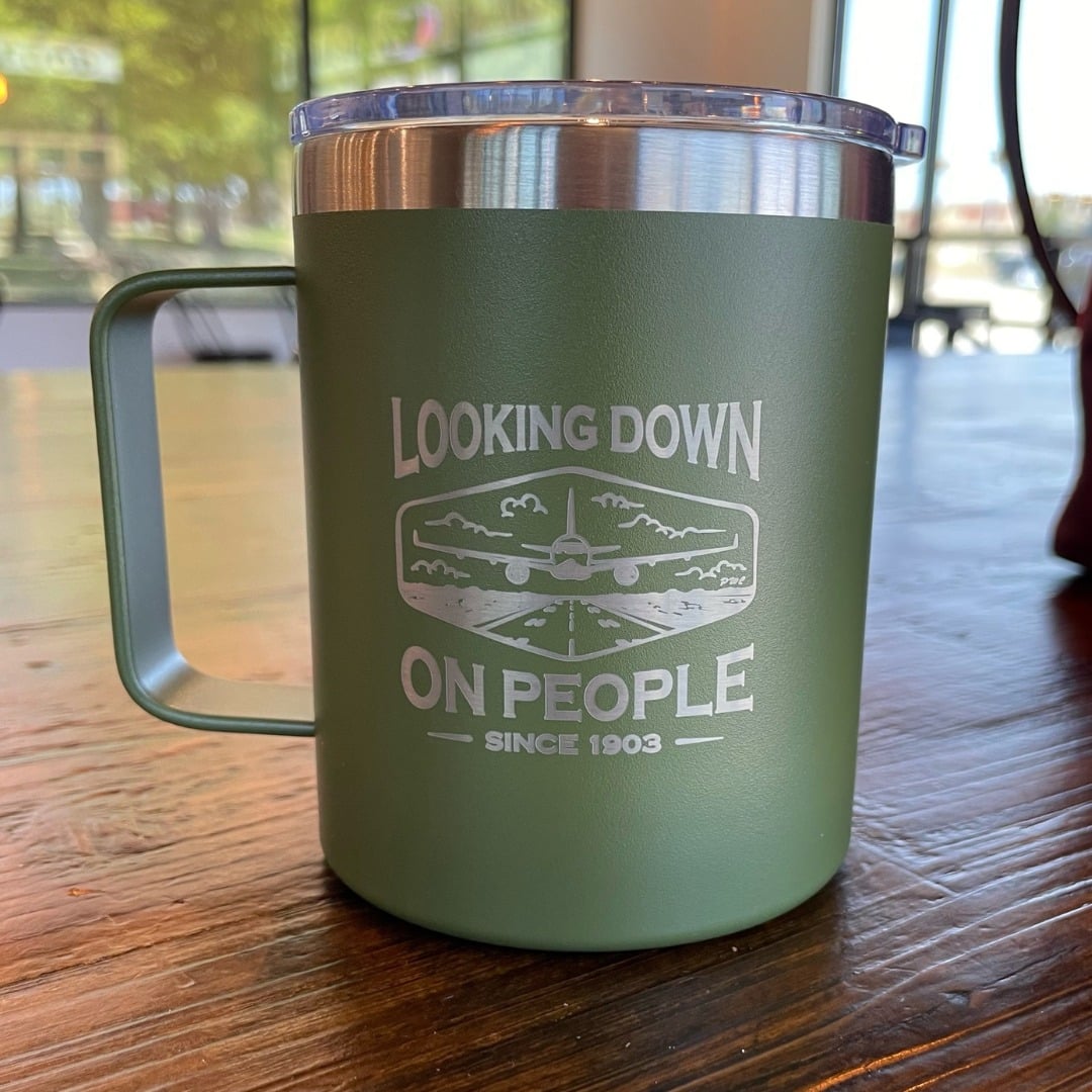 Looking Down . . . Airplane Mug - Image 2