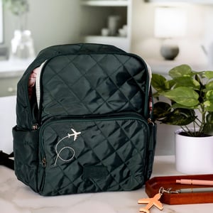 Dark Green Mini Backpack
