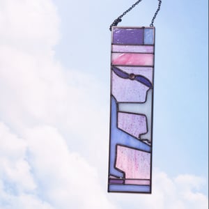 Handmade Airplane Suncatcher