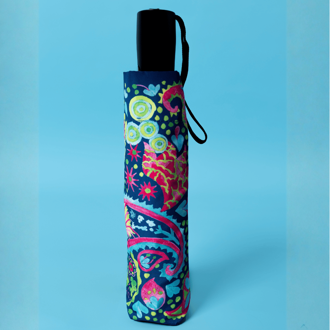Watercolor Print Umbrella - Image 2