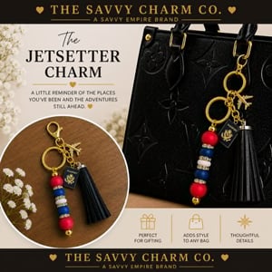 Aviation Bag Charm