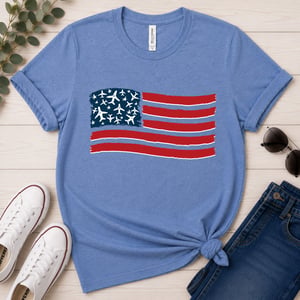 USA Crew Neck T-shirt