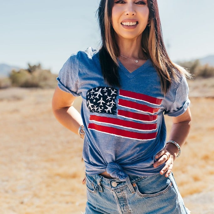 USA T-shirt (Crew and V-Neck)