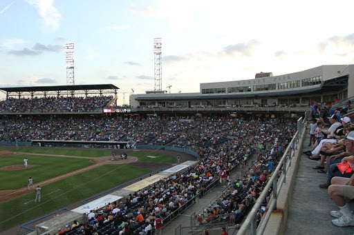 Norfolk Tides Baseball Club at Harbor Park Stadium