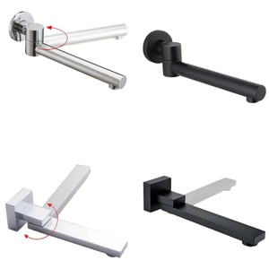 Wall Mounted Rotating Filler for Bath