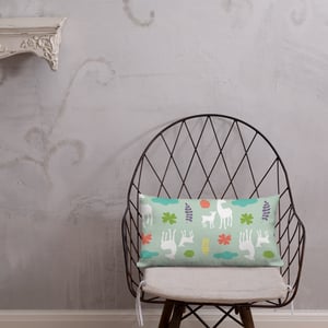 Reindeer Premium Pillow