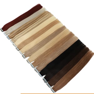 Human Hair Extensions 40 pcs Set