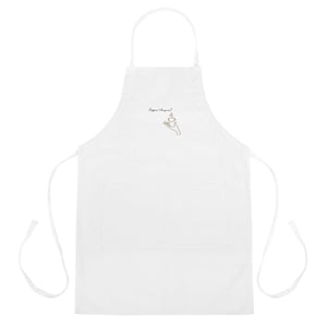 Coffee Anyone Embroidered Apron