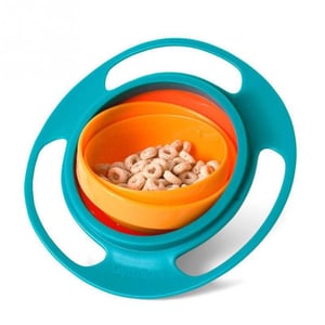 Cute Creatively Designed Rotating Baby Feeding Bowl