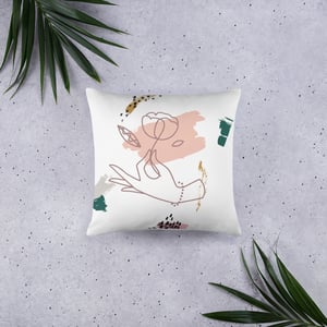 Delicate Flower Basic Pillow