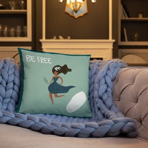 Be Free Throw Pillow