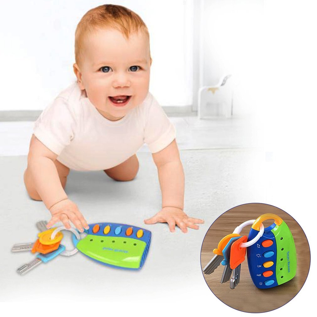Musical Car Lock Key Shaped Toys for Baby