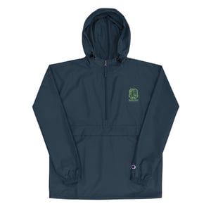 Familiar Vibes Embroidered Champion Packable Jacket