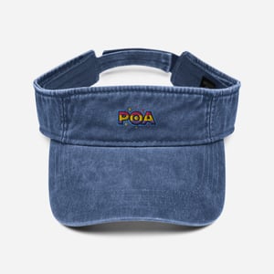 POA Denim visor