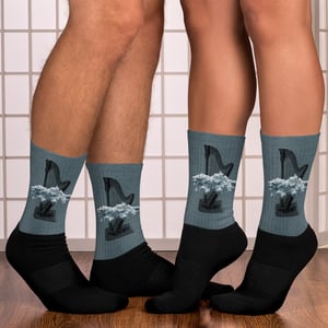WHT - PNT Socks