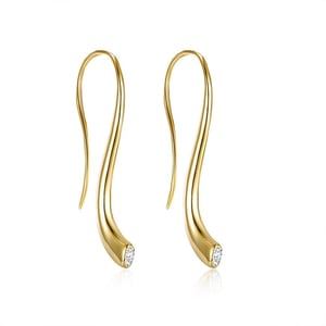 Minimalistic Hook Design Women's Drop Earrings