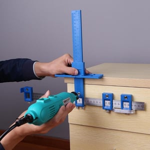 Wood Hole Punch Locator