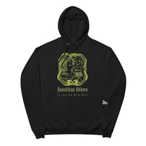 Familiar Vibes Unisex fleece hoodie