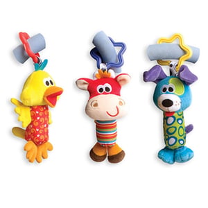 Plush Stroller Hanging Rattle