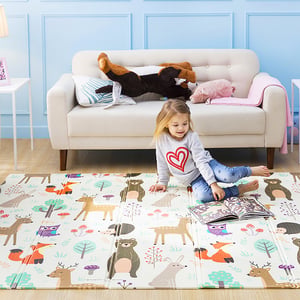 Children's Cartoon Folding Play Mat