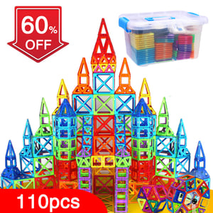 Kid’s Magnetic Building Blocks Kit Toys