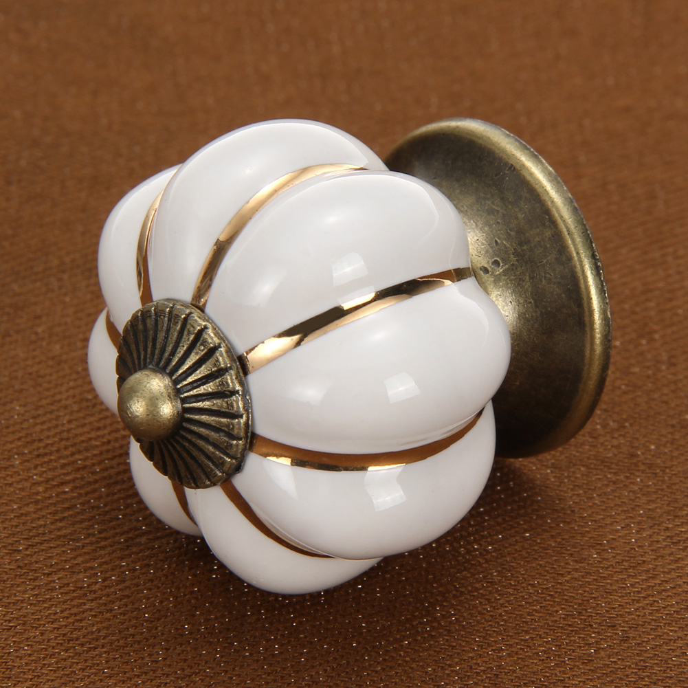 Vintage Ceramic Cabinet Handle