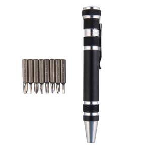 Portable Pen Shaped Screwdrivers 8 pcs Set